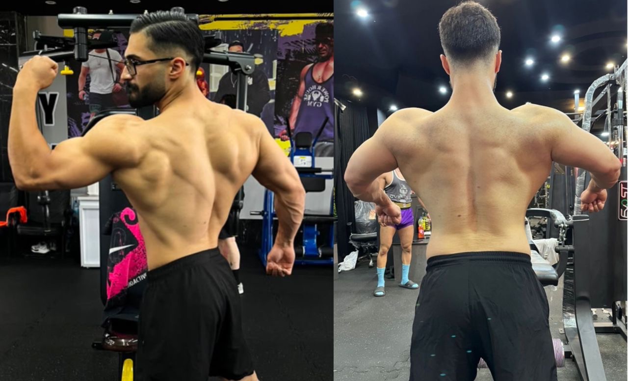 افزایش عرض و ضخامت عضلات پشت